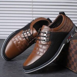 Gatsby shoes Oxford Derby Orthopedic leather shoes size 9